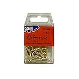 48338-PT0309 - 17X40 PROFER TOP - Hembrilla Cerrada Laton C/14 Profer Top 17X40