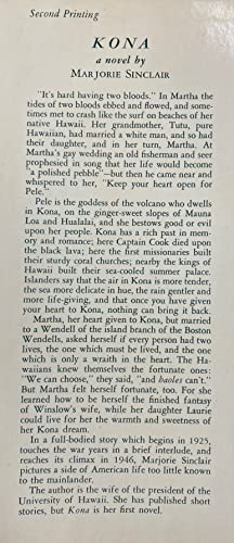 Kona. A novel. . . . B002IA9MLS Book Cover