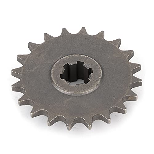 Akozon T8F 20Teeth Transmission Kettenrad Geeignet für 47ccm 49ccm 2-Takt ATV Quad Dirt Pocket Mini Fahrrad Motorrad