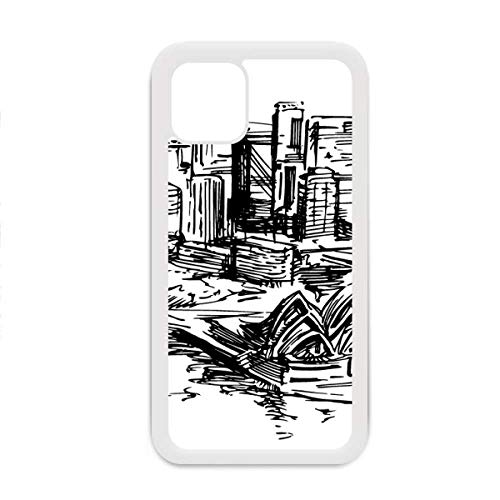 Coque iPhone 12 Pro Max Sydney Opéra protection Apple blanche