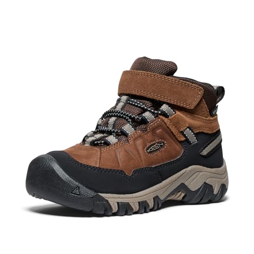 KEEN Unisex-Child Targhee 4 Mid Height Durable Comfortable Waterproof Hiking Boots