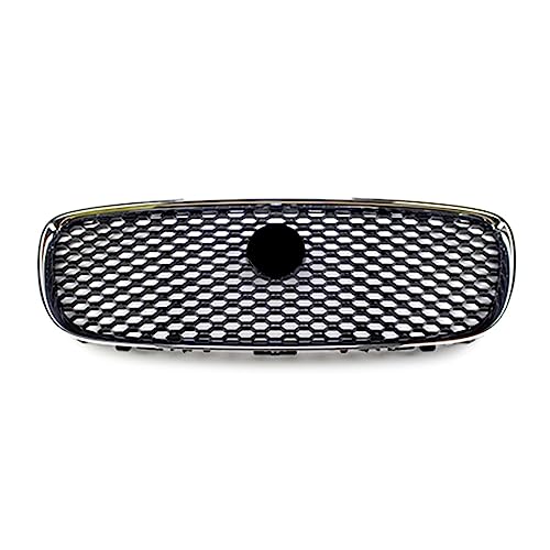 Calandre avant pour Jaguar XF XFR 2016-2020 en ABS chrome grille supérieure