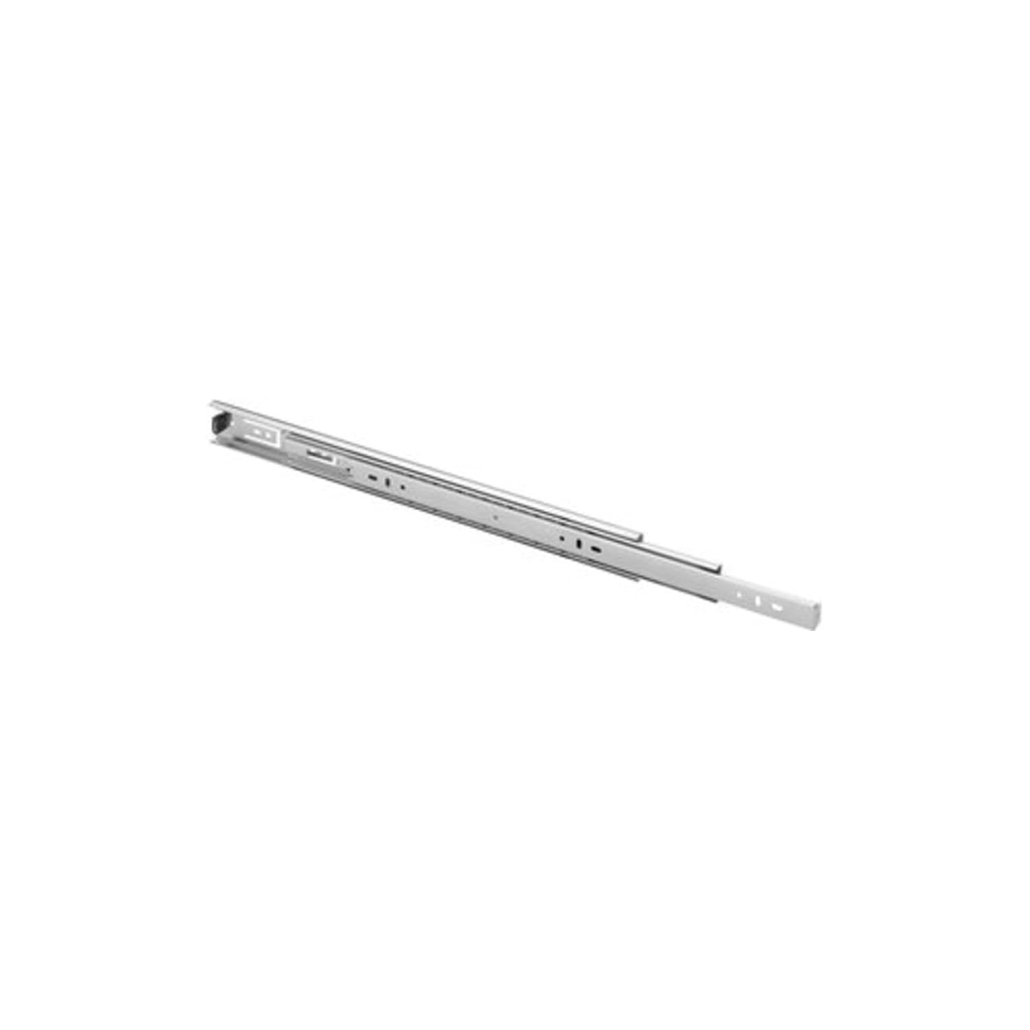 Fulterer 400014 FR5000 Ball Bearing Slide, 150 mm Full Extension, 100 lb. Weight Capacity Zinc Finish