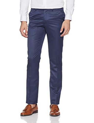 Image of V Dot Men's Skinny Fit Casual Trousers