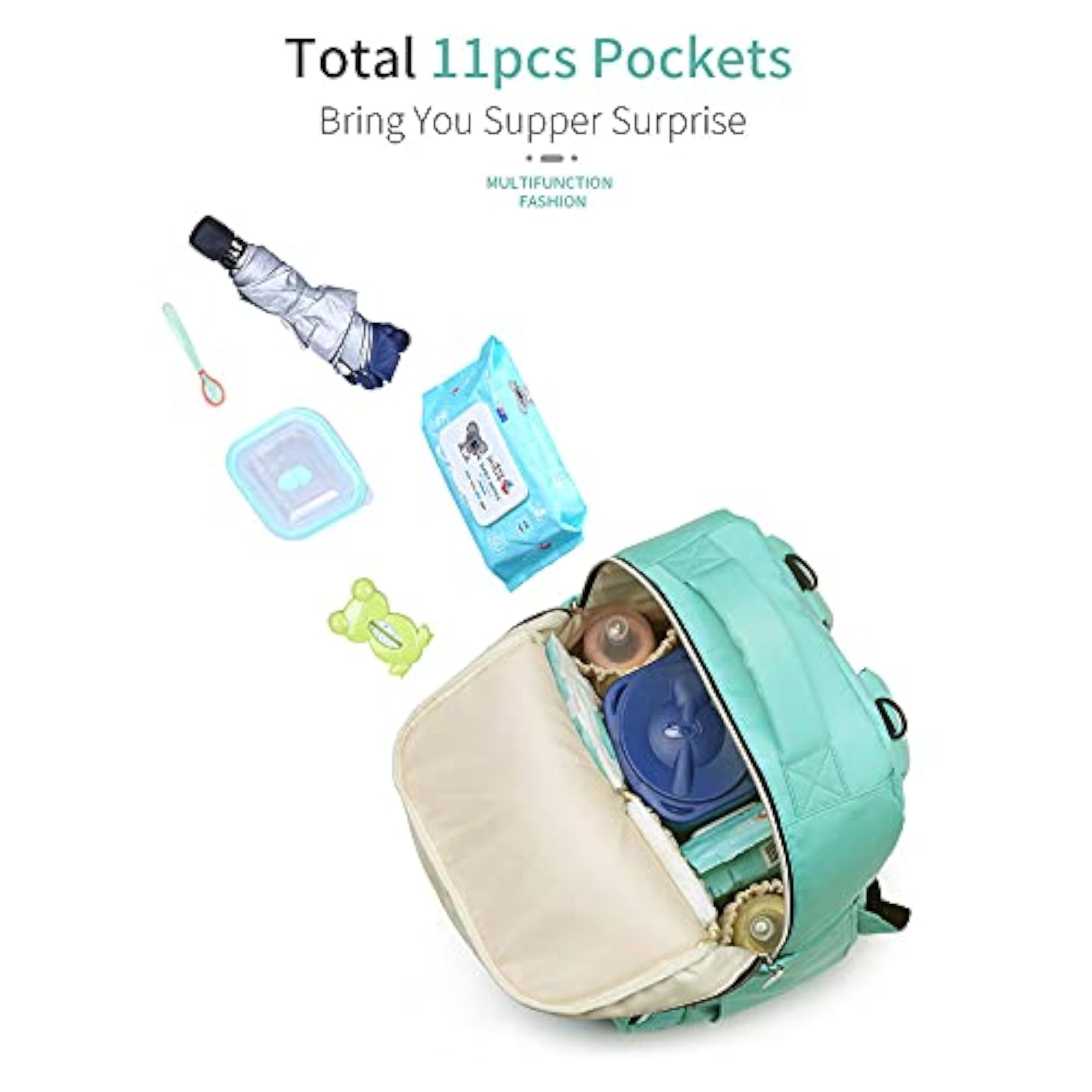 Diaper Bag - Waterproof Large Capacity Mummy Bag