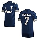 JUVENTUS TURIN Trikot Away Herren 2021, Größe:XXL, Spielerflock (zzgl. 20.00EUR):7 Ronaldo
