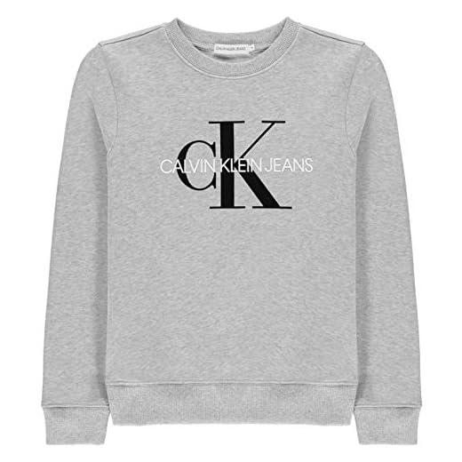 Calvin Klein jeans barn pojkar monogram rund hals jumper