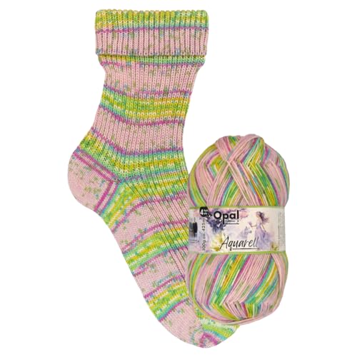 毛糸 ソックヤーン Opal オパール Aquarell（水彩画） 4ply（4本撚り） ウール混 11534.白馬とプリンセスのサムネイル