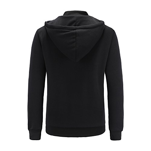 Holran Men's Hoodie New Tokyo Ghouls Ken Kaneki Cosplay Black Hoodie (Large) #TOP2