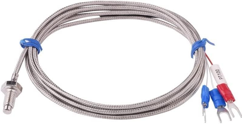 Capteur thermique PT100 M6 3 fils, haute précision pour régulation de chaudière