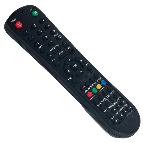 VINABTY Télécommande de Remplacement Compatible avec Oceanic 190416-B OCEALED3218B2 OCEADLED3218B2 OCEALED221115B2 OCEALED200116B2 LED215DVDS2 OCEAOLED200317W2 OCEALED220116B2 OCEALED190416W