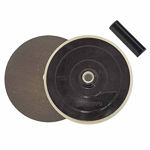 for Replacement 7\" Hook & Loop Sanding Pad 5/8\"-11 Threaded Spindle Sander Backing