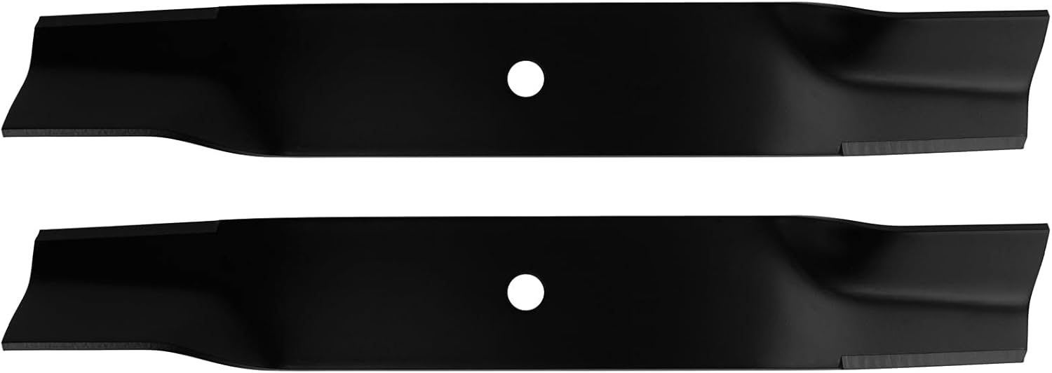 OCPTY High Lift Blade 38 inch Deck Mower Blades for John Deere: AM100945, AM100991, AM137324, AM137326, AM141039, AM141041, M153118, M83459, M84472, N154159; for Lesco: 050537,2 pack