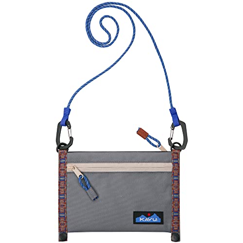 Kavu Tahom Crossbody Bag 2 In 1 Travel Pouch-Sepia Sky #TOP12