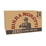 Birra Moretti Zero Alcohol-Free Bottle Beer,6 x 4 x 330ml