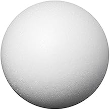 Ideas with Styrofoam Balls Heart Shape for Sequin Technique, Napkin Technique, Felt, DIY, Diameter 10 cm - 5 Pieces