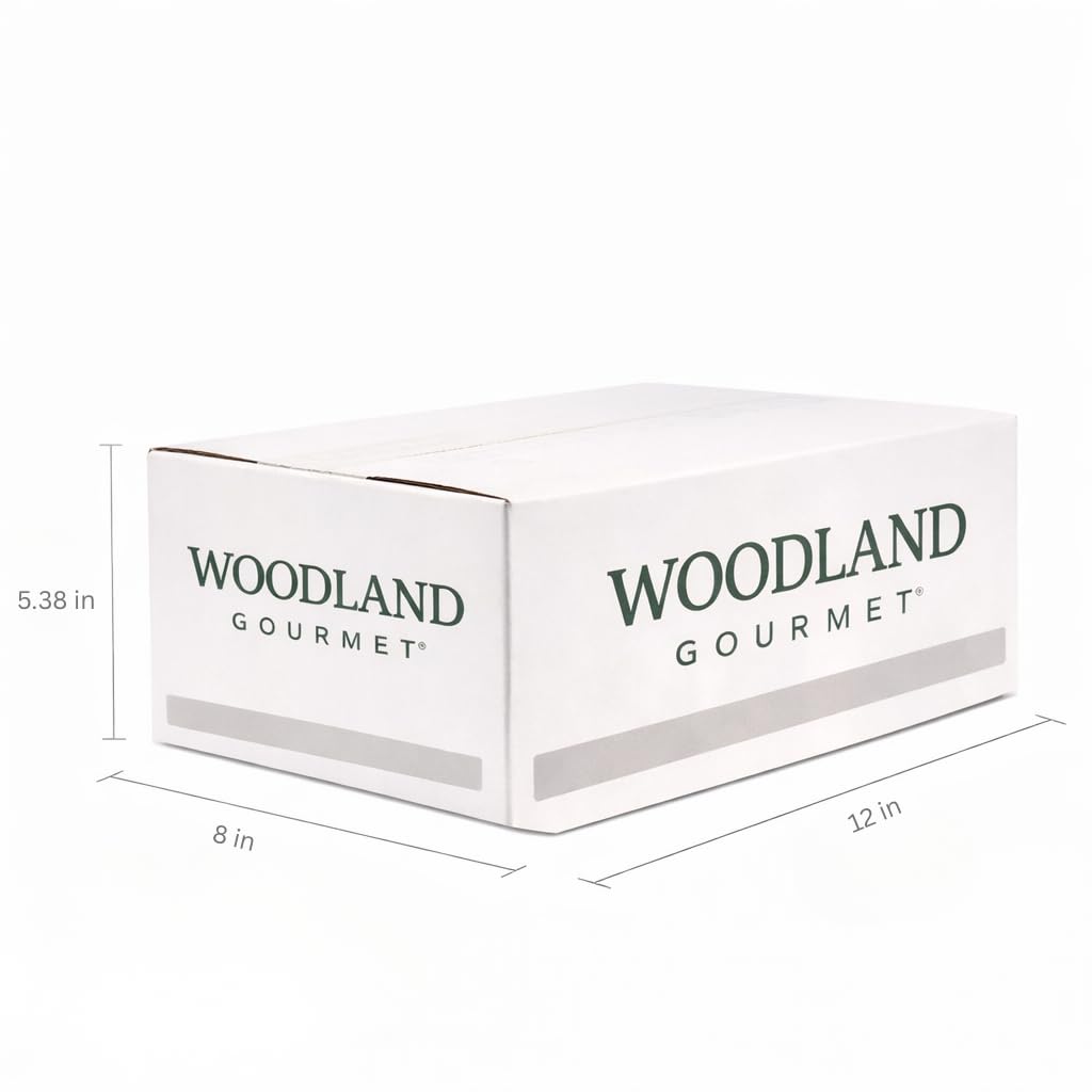 Organic Dried Shiitake Mushrooms, 1 lb – USDA Certified Whole Caps for Ramen, Soup & Asian Cooking, by Woodland Gourmet