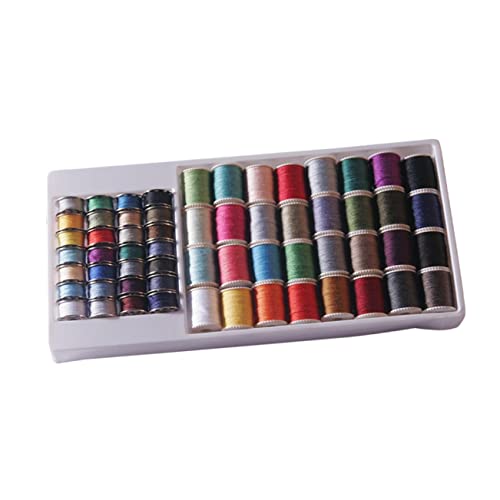 Hilos de costura coloridos STOBOK 60 unidades miniatura 5