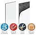 Magnetic Strips with Adhesive Backing, Strong Magnetic Tape Flat Rubber Magnet Strip, Sticky Magnet Strips for Most Surfaces, Refrigerator Whiteboard Dry Erase Board (150 x 30 x 2mm, 4 pcs)