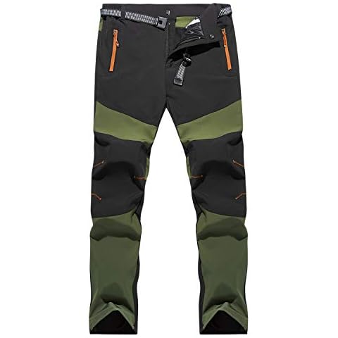 LHHMZ Men's Windproof Hiking Trousers Cover