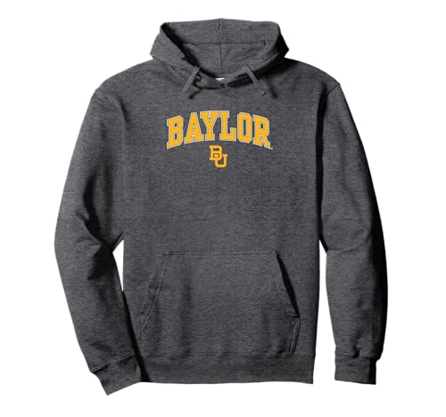 Baylor Bears Arch Over Logo Officially Licensed Pullover Hoodie