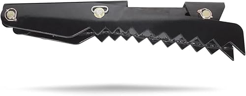 Miniatura 6 de Titan Attachments 36" soldadura extrema en la abrazadera de la azada del pulgar de la retroexcavadora 5/8" asamblea de la placa de acero ajustable