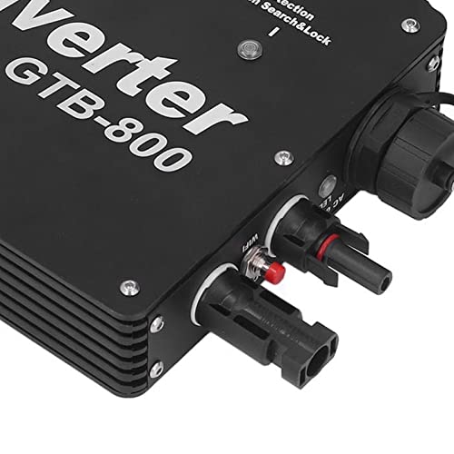 Luqeeg Micro inversor de rede solar, inversor de amarração de rede de energia solar MPPT, inversor c