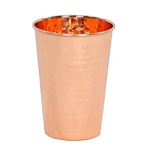 Premium Quality Hammered Copper Tumbler - 100% Pure Hammered Copper Tumbler for Moscow