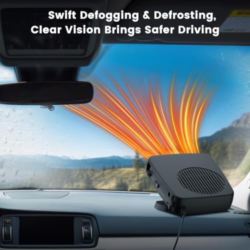 Blytra 12V Car Heater for 200W Car Defroster Windshield Heater — 사진 4
