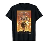 WB100 Mad Max Fury Road Dystopian Skull Warrior Comic T-Shirt