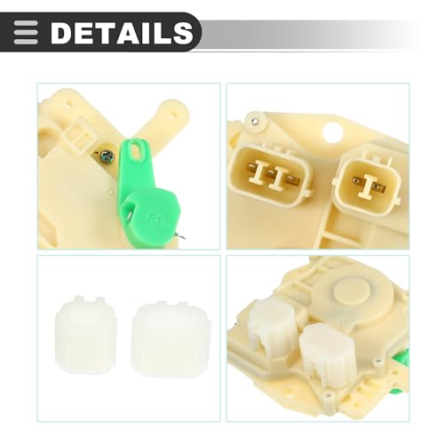 Image of Motoforti Rear Tailgate Boot Lock Latch Catch Actuator, Door Lock Latch, for Honda CRV 2001-2006, Plastic Metal, 72115S5AA01, Beige