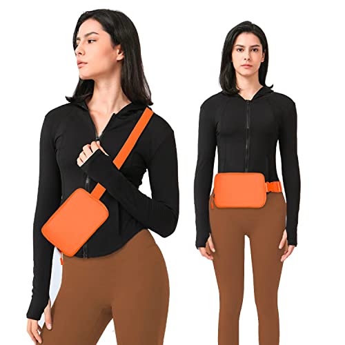 Image of Belt bag Fanny pack crossbody bags for women Everywhere belt bag (Orange)