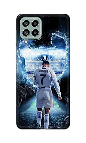 Image of Printed Hard Back Cover Case for Samsung Galaxy M53 5G Back Cover (Footbal Legend) -702