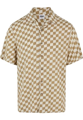 Camisa de hombre Urban Classics de manga corta con estampado multicolor de viscosa y corte ancho 6