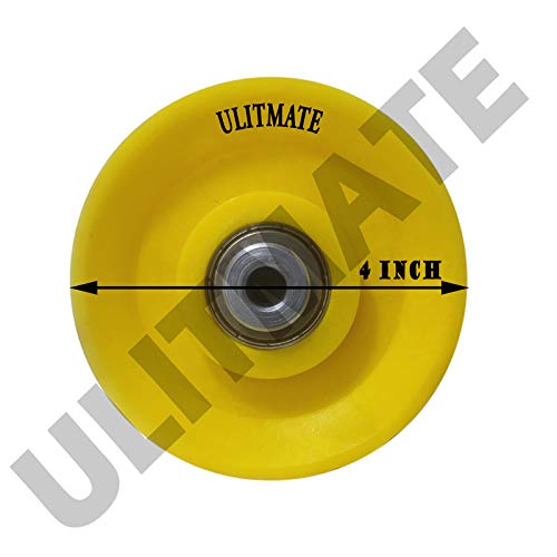 Ulitmate Gym Exercise Machine Attachments Gym Pulley 4-inch with Inbuilt Bush and Bearing (Yellow) 10 Pieces (B084Q4KZYZ) Amazon Price History, Amazon Price Tracker