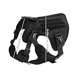 Heavy Duty Pet Vest with Handle, Dog Vest with Chest Strap for Training, Adjustable Dog Vest with Leash for 30-48kg, L Size - Image 6