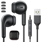 USB Auriculares PC con Cable para Oficina PS 5 4 Juegos Transmisión En Vivo