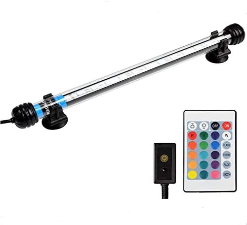 Submersible LED Light, Universal Color-Changing RGB LED Light with Remote Control, Perfect for Aquariums, Fountains & Terrariums