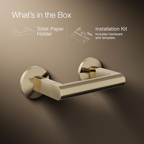 KOHLER K-78382-AF Components™ PIVOTING Tissue Assembly, Vibrant French Gold by Kohler - Used condition - Image 9