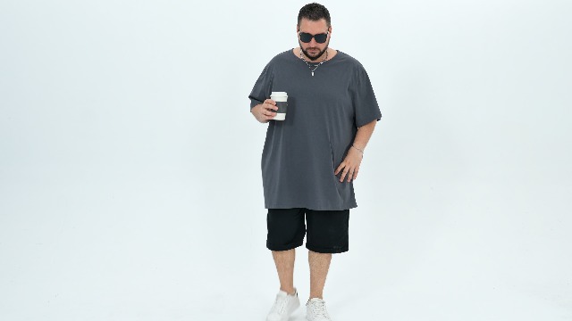 Big and Tall T Shirts for Men, Oversize Cotton Crew Neck T-Shirts