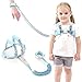 auvstar Kinder Sicherheitsleine, Reflektierend kinderleine Sicherheit, Kinder Anti-verloren Handgelenk Gürtel, Baby Sicherheits Handgelenksglied mit Schloss,1.5m Sicherheit Elastisches Drahtseil
