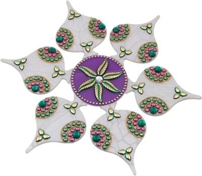 Buy Aapnocrafts Designer Ethnic Collection Floor Rangoli Showpiece - 0. ...