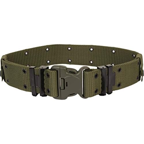Mil-Tec Cinturón para hombre, verde oliva, L