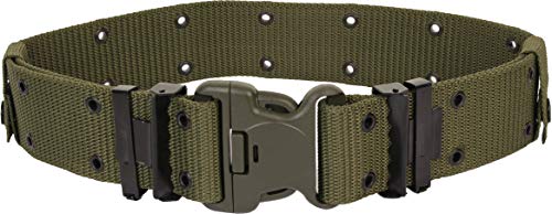 Mil-Tec Cinturón para hombre, verde oliva, L