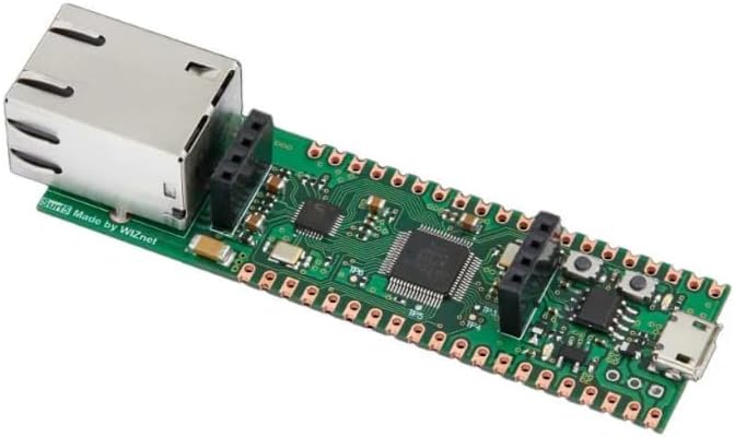 W6100-EVB-PICO, Development Boards & Kits - ARM Evaluation Board Based on RP2040 Fully Hardwired TCP/IP Controller with W6100
