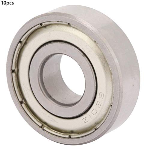 12mm * 32mm Rillenkugellager, 10 Stücke 6201z Lagerstahl Rillenkugellager in Getriebe, Instrumentierung, Motoren, Haushaltsgeräte