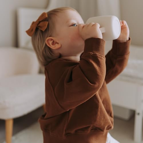 Kidsco. Silicone Sippy Cup And Training Cup For Baby 6 Months+ Soft Spout And Handles Unbreakable Easy Grip For Babies 6-12 Months And Toddlers 1-3 Years 5Oz/150Ml thumb #3