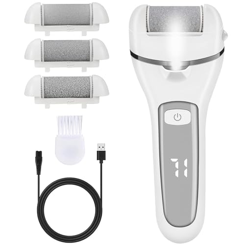 Lime pour les pieds anti-callosités et kit de pédicure 3 rouleaux haute efficacité