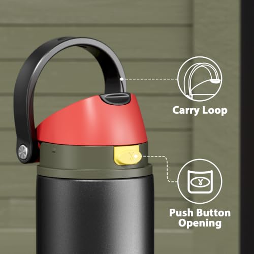 Image of Meoky 24 oz Insulated Stainless Steel Water Bottle for Sports