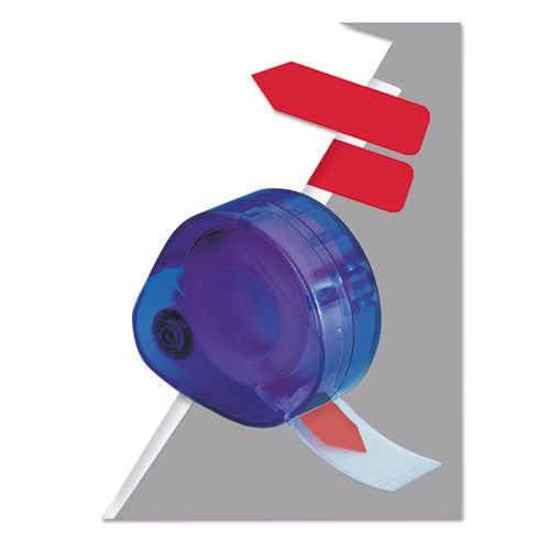 Redi-Tag(R) Nonprinted Indicator Flags In Dispenser, Red #TOP16
